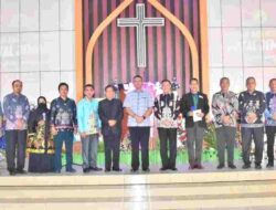 Pj Wali Kota Palangka Raya Hadiri Safari Natal 2024, Ajak Refleksi Kebersamaan di Tengah Keberagaman