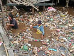 Tim Buser Sampah DLH Palangka Raya Intensifkan Pembersihan Pinggiran Sungai
