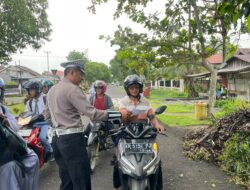 SATLANTAS POLRES SERUYAN SOSIALISASIKAN KAMSELTIBCARLANTAS