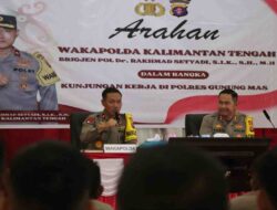 Wakapolda Kalteng Semangat Dorong Inovasi dan Apresiasi Kinerja Polres Gunung Mas