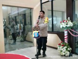 Kapolres Seruyan Resmikan Aula Warta Tatag Trawang Tungga, Wujudkan Sinergi dengan Media