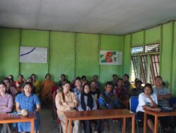 Bersama Mitra Yayasan BOSF Mawas Sosialisasi Dengan Pemdes Katunjung