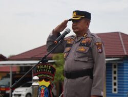 Memperingati Hari Kesadaran Nasional Tahun 2025, Polres Katingan Menggelar Upacara Bendera
