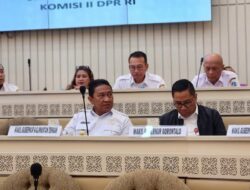 Wagub Kalteng Sampaikan RDP Dengan Komisi II DPR RI