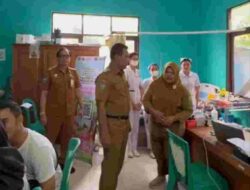 Wawali Palangka Raya Lakukan Sidak ke Empat Puskesmas Usai Libur Panjang
