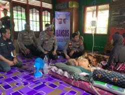 Kapolres Seruyan Salurkan Bantuan Sosial Kepada Lansia