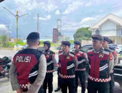 Jamin Kenyamanan Ibadah Paskah, Ditsamapta Polda Kalteng Optimalkan Pengamanan Gereja