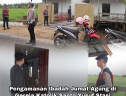 Polres Seruyan Laksanakan Pengamanan di Gereja Katolik Santo Yusuf 