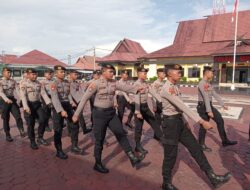 Sat Samapta Polres Seruyan Gelar Latihan PBB Rutin untuk Tingkatkan Kedisiplinan dan Kemampuan Personel