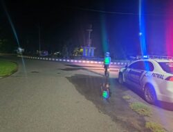 Satlantas Polres Seruyan Laksanakan Patroli Malam Dalam Mencegah Kriminalitas
