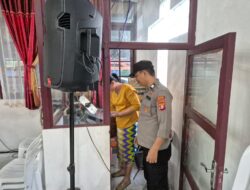 Sterilisasi Gereja GKE Imanuel Jelang Ibadah Paskah 2025 Berjalan Kondusif