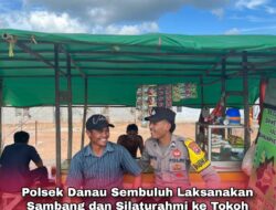 Polsek Danau Sembuluh Laksanakan Sambang dan Silaturahmi ke Tokoh Masyarakat Desa Bangkal