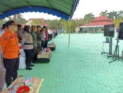 Bupati Pulang Pisau H.Ahmad Rifa’i Gelar Apel Gabungan Personil dan Sarpras Karhutla bersama Polres TNI Dan BPBD Mencegah Kebakaran