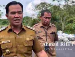 Bupati Pulang Pisau H. Ahmad Rifa’i Tinjau Jalan Pulang Pisau–Bahaur yang Kini Telah Diperbaiki