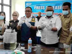 BNNP Kalteng Ungkap Lima Kasus Peredaran Gelap Narkotika Selama April–Mei 2025, Libatkan Jaringan Lapas dan Antarprovinsi