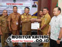 Bupati Seruyan Buka RaKor Optimalisasi Penerimaan dan Penyerahan SPPT PBB-P2 Tahun 2025