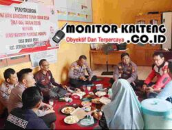 Kapolres Seruyan Jalin Silaturahmi dan Dengar Aspirasi Warga Desa Sungai Perlu