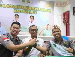 Perpani Kalteng Konsolidasi Menuju PON 2028, Agustan Saining Terpilih sebagai Ketua Umum
