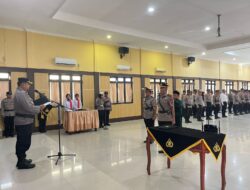 Polres Seruyan Gelar Upacara Sertijab Kabag Ops, AKP Afif Hasan Resmi Jabat Posisi Baru