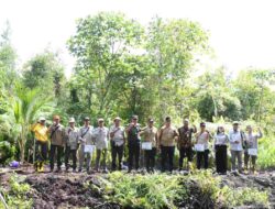 Bupati dan Wakil Bupati Pulang Pisau Tinjau Hutan Lindung di Desa Gohong