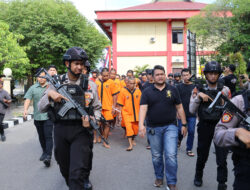 Polda Kalteng Berhasil Pengungkapan Kasus Penjarahan Massal TBS di PT AKPL dengan 27 Pelaku Diamankan