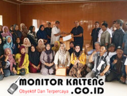Ratusan Anggota  Koperasi Serba Usaha Sejahtera Bersama Desa Sembuluh Dua sambangi Kantor DISPERINDAGKOP Seruyan