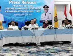 100 Hari Gubernur Kalteng: Masyarakat Merasakan, Program Menyentuh