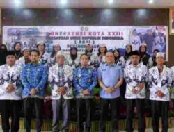 Wali Kota Fairid Naparin Hadiri Konferensi Kota PGRI ke-XXIII, Dorong PGRI Jadi Mitra Strategis Pemerintah