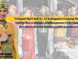 Fairid Naparin Ucapkan Selamat Hari Jadi ke-23, Kabupaten Gunung Mas