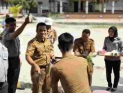 Penanaman Pohon di Lapas Palangka Raya Peringati Hari Lingkungan Hidup Sedunia