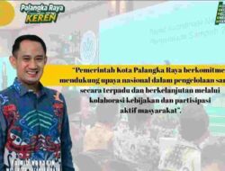 Pemkot Palangka Raya Tegas Dukung Pengelolaan Sampah Berkelanjutan