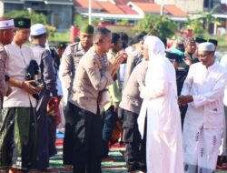 Polres Katingan Gelar Salat Id Idul Adha 1446 H Berjamaah Bersama Masyarakat