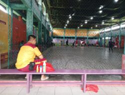 Sidokkes Polres Seruyan Laksanakan Keslap pada Pertandingan 8 Besar Futsal Bhayangkara Hatantiring