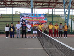 Pembukaan Turnamen Tennis Lapangan Bhayangkara Hantantiring dalam Rangka Hari Bhayangkara Ke-79 Polres Seruyan