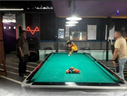 Semarak Hari Bhayangkara ke-79, Polres Seruyan Gelar Turnamen Billiard Meriah