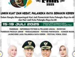 Palangka Raya Fair 2025 Siap Digelar, Angkat UMKM dan Pariwisata Lokal