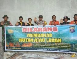 Pemkot Palangka Raya Gencarkan Sosialisasi Karhutla, Gandeng Polsek dan Warga di Titik Rawan