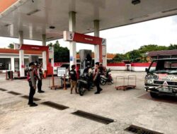 Sambangi Satpam Yang Bertugas Pada Objek Vital, Regu Patroli Sat Samapta Sampaikan Ini