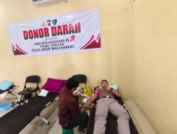 Sidokkes Polres Melaksanakan Giat Bakti Kesehatan Donor Darah dalam Rangka Hari Bhayangkara ke-79 Tahun 2025 Polres Seruyan