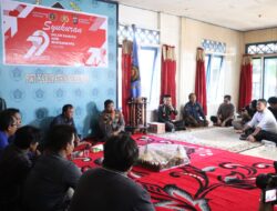 Kapolres Seruyan Hadiri Syukuran HUT Bhayangkara ke-79 di Kantor PWI