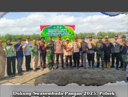 Dukung Swasembada Pangan 2025, Polsek Seruyan Hilir Laksanakan Penanaman Jagung Serentak di Lahan PT. BIS