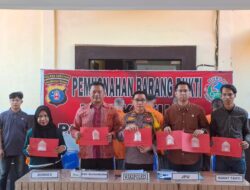 SATRESNARKOBA POLRES SERUYAN MUSNAHKAN 58 GRAM SABU HASIL UNGKAPAN KASUS