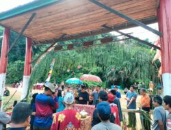 KAPOLRES SERUYAN HADIRI FORUM DISKUSI FORKOPIMDA DI DESA MOJANG BARU