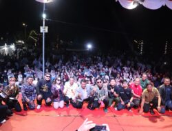 Kapolres Seruyan Hadiri Malam Hiburan Rakyat  Hari Jadi ke-23 Kabupaten Seruyan dan HUT ke-80 RI
