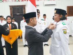 54 Pelajar Terbaik Resmi Dikukuhkan Jadi Paskibraka Kota Palangka Raya