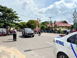 Satlantas Polres Seruyan Amankan Arus Lalin Pawai Karnaval HUT RI ke-80 dan Hari Jadi ke-23 Kabupaten Seruyan