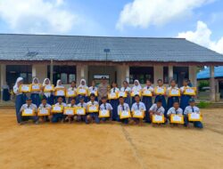 Bhabinkamtibmas Polsek Seruyan Hulu Laksanakan Program Goes to School di SMPN 2 Seruyan Hulu