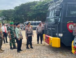 Polres Seruyan Gelar Apel Pasukan Operasi Aman Nusa I Tahun 2025