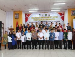 Ikrar dan doa bersama FKUB Kab. Seruyan dalam rangka meniaga Kerukunan Umat Beragama dan Sitkamtibmas di Wilkum Polres Seruyan