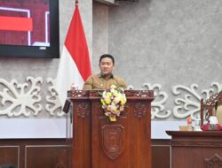 Wagub Edy Pratowo Bacakan Pidato Gubernur Soal Rancangan APBD Kalteng 2026